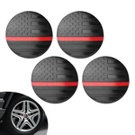 PACK-4 Car Wheel Center Hub Cap, 2.2" American Flag Decoration Water Ru.... Fixed Price $33.62.