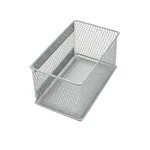 Ybm Home Wire Mesh Storage Basket Silver 7.75 In. X 4.3. Fixed Price $19.99.