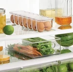 Idesign Plastic Egg Holder Fridge Bin Stackable Clear 14 Carton Dozen. Fixed Price $19.99.