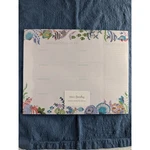 Vera Bradley Magnetic Weekly Meal Planner Antilles Treasure Fish Pattern 52. Fixed Price $15.87.