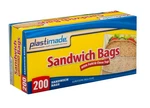 Disposable Plastic Sandwich With Fold Close Top 200 Bags, Great For Home.... Fixed Price $14.20.