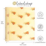 Waxwrap Waxed Cotton Food Roll 15" 47" - Multicolor. Fixed Price $24.99.