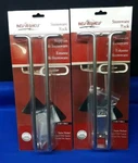 Lot Of 2 New) Rev-a-shelf 3150-11SN-5 11" Under Cabinet Stemware Holder Satin. Fixed Price $18.00.