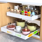 Pack Pull Out Cabinet Organizer 21" Deep Expandable Slide Drawer Organi.... Fixed Price $82.39.