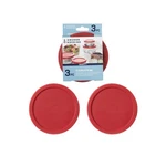 Anchor Hocking Classic Round Food Storage Snugfit 2 Cup Lid (set Of 3), Red. Fixed Price $17.16.