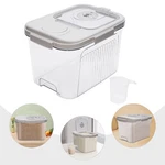 10KG Large Rice Storage Container Food Flour Airtight Box Dispenser W/ Cup. Fixed Price $30.12.