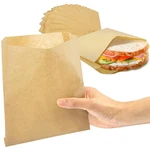 Fit Meal Prep 200 Pack Paper Sandwich 7 X 6 Greaseproof Snack Bags, Unble. Fixed Price $19.87.