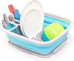 Sammart 8L Collapsible Dish Drainer Foldable Drying Rack Kitchen Storage. Fixed Price $20.99.
