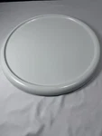 Rubbermaid Lazy Susan Turntable 293A Pure Snow White. Fixed Price $16.00.