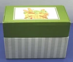 Garden Fresh Lang 4" 6" Recipe Card Box With 12 Dividers Mary Lake Thompson. Fixed Price $8.99.