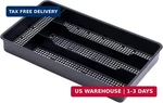 Dial Industries Small Cutlery, Utensil, Silverware Kitchen Drawer Organizer Tray. Fixed Price $13.48.