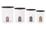 Tupperware One Touch Reminder Storage Canister Set New. Fixed Price $48.00.