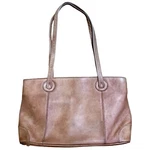 Piel Leather Top Zip Double Handle Tote Beige Shoulder Handbag Made In Colombia. Fixed Price $20.24.