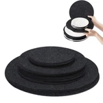 Pehciroe Felt Plate Storage 5.0IN/12.7CM, 7.5IN/19.1CM, 10.5IN/26.7CM, Black. Fixed Price $22.70.