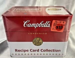 Campbell's Soup Tin Box Card Collection 76 Recipes New Sealed. Fixed Price $10.00.