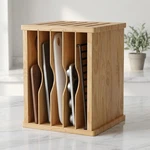Tonchean 6 Tier Wooden Tray Dividers For Cabinets Vertical/horizontal Cabinet.... Fixed Price $86.36.