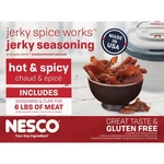 Nesco Hot & Spicy Jerky Seasoning, Lb. Yield BJH-6 029517101772. Fixed Price $18.57.