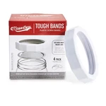 Masontops Tough - Wide Mouth Jar Screw Bands Quality Plastic Rep.... Fixed Price $19.91.