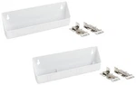 Rev-a-shelf LD-6572-11-1 Lazy Daisy Pair Of 11"W Polymer Tip Out White. Fixed Price $28.28.