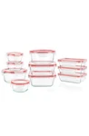 Pyrex 20PC Glass Freshlock Food Storage Set: Containers With. Fixed Price $37.99.