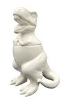 Target Threshold Tyrannosaurus Rex White Ceramic 12" Cookie Jar. Fixed Price $35.00.