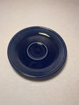 Peacock 5 7/8" Saucer Homer Laughlin Fiestaware Cobolt Blue. Fixed Price $7.50.