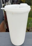 Tupperware Plastic Beverage Container Spouted Lid Clear Kitchen 261-16 Clean. Fixed Price $12.00.