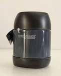 Thermos 12 Oz Thermocafe Stainless Steel Blue Insulated Vacuum Food Jar Gray. Fixed Price $14.99.