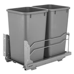 Rev-a-shelf Double Pull Out Trash Can Qt With Soft-close, 53WC-1527SCDM-217. Fixed Price $244.99.
