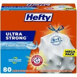 Hefty Ultra Strong 13 Gallon Trash Bags, 80 Count (pack Of 1), Clean Burst. Fixed Price $24.01.