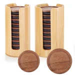 Aforoeoa 2 Pack Mason Jar Lid Organizer (wide & Regular Mouth) Bamboo. Fixed Price $34.99.