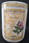 Royal Worcester Country Garden Porcelain Canister Cookie Jar 1996 Dahlia Floral. Fixed Price $69.99.
