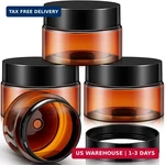 Patelai 4 Pieces Round Wide-mouth Leak Proof Plastic Container Jars With Lids Fo. Fixed Price $12.16.