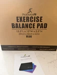 Prosourcefit Exercise Balance Pad Foam Blue 15.5X13X2.5 In With Manual. Fixed Price $17.00.