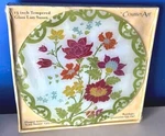 Counter Art Garden View 13 Tempered Glass Lazy Susan / Trivet-new-sealed. Fixed Price $14.99.