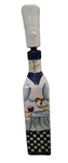 Chef Oil/wine Decanter Jolly Gourmet Collection By Style Eyes Baum Bros. Fixed Price $8.00.