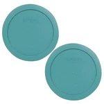 Pyrex 7201-PC 4 Cup Round Plastic Turquoise Replacement Lid For Glass Bowl 2PK. Fixed Price $10.99.