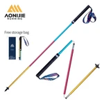 Aonijie E4201 Carbon Fiber Trekking Poles Folding Hiking Trail Run Eva Grip Lock. Fixed Price $115.71.