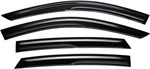 For 2023-25 Honda Accord 11TH Gen Black Trim Window Visor Rain Guard With Clips. Fixed Price $56.99.