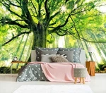 Tree Mural Wallpaper B-56 B-NO.56-DSLBZ-440 X003XM9K1X 173 X120. Fixed Price $120.00.