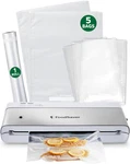 Compact Vacuum Sealer Machine With Airtight Bags And Roll - Ideal For Sous Vide. Fixed Price $132.24.