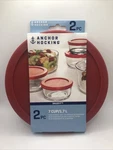 Anchor Hocking 2PC Snugfit CUP/1.7L Food Storage Lids. Fixed Price $16.49.