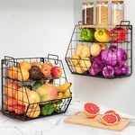 3 Tier Fruit Basket For Kitchen With Cutting Board, 2 Set Pantry Orga.... Fixed Price $30.70.