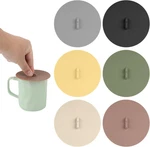 6PCS Silicone Cup Lids, 3.93 Inch Diameter Colorful Mug Cover Anti-dust Airtight. Fixed Price $11.50.