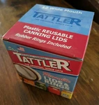 Tattler Canning Lids And Rings 12 Reusable Wide Mouth Made. Fixed Price $19.86.