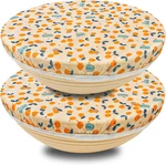 Reusable Beeswax Bowl Covers (2 Large), Elastic Cotton Cloth Sourdough Bread. Fixed Price $27.99.