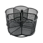 360 Rotating Silverware Utensil Caddy Holder - 5 Compartment Whirling. Fixed Price $29.74.