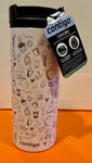 Contigo Travel Mug, 16 Ounces, New With Tags, Unique Coffee-themed Design. Fixed Price $26.00.