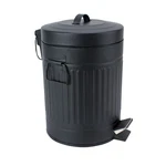 Simplemade Round Step Trash Can, Stainless Steel With Lid, Small Metal Wasteb.... Fixed Price $41.55.