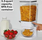 Oxo Softworks Countertop Food Dispenser 5.2 L, 5.5 Qt. Fixed Price $28.99.